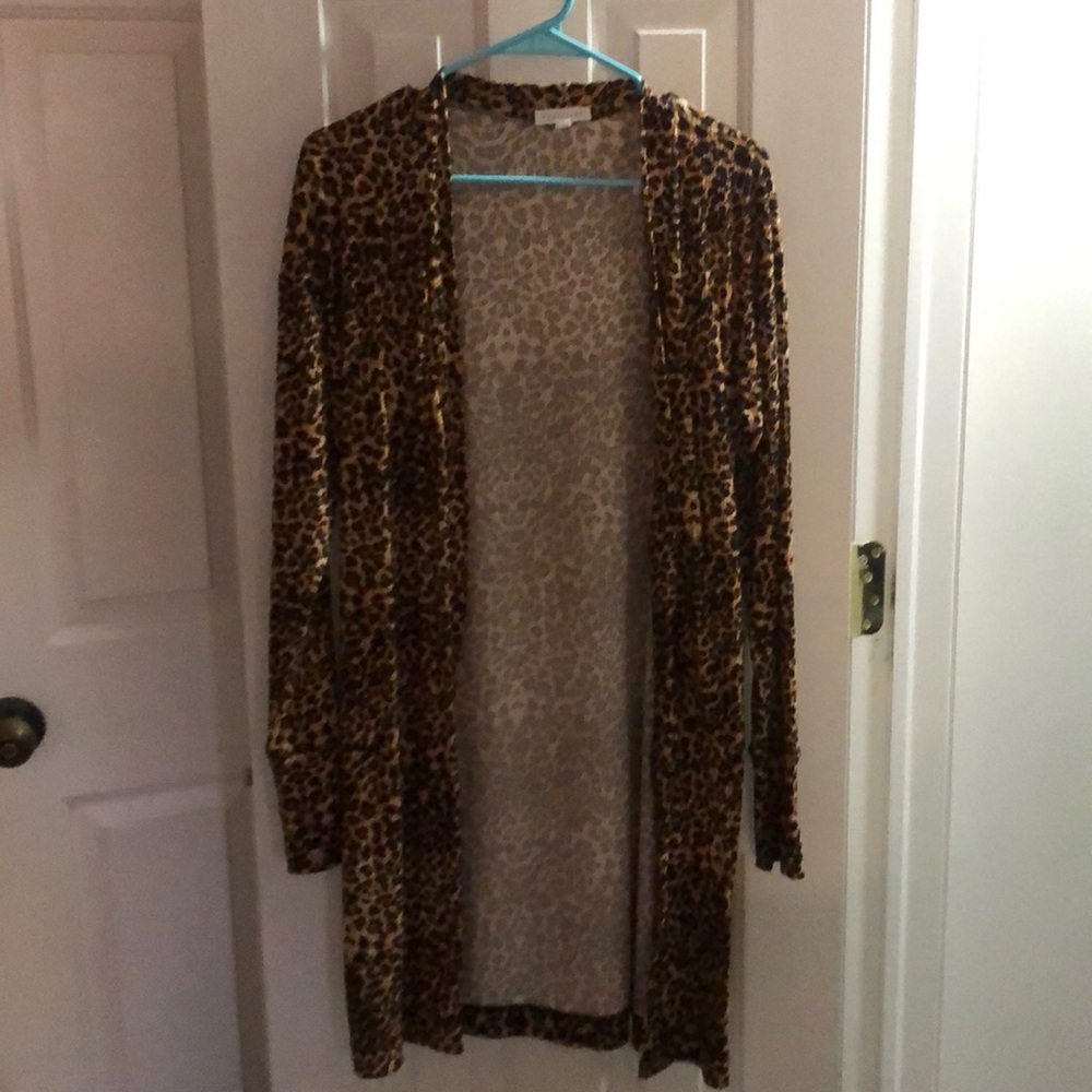 Socialite Leopard print cardigan